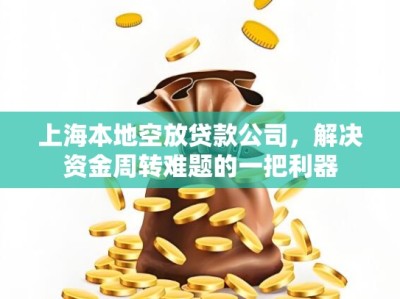 上海本地空放贷款公司，解决资金周转难题的一把利器